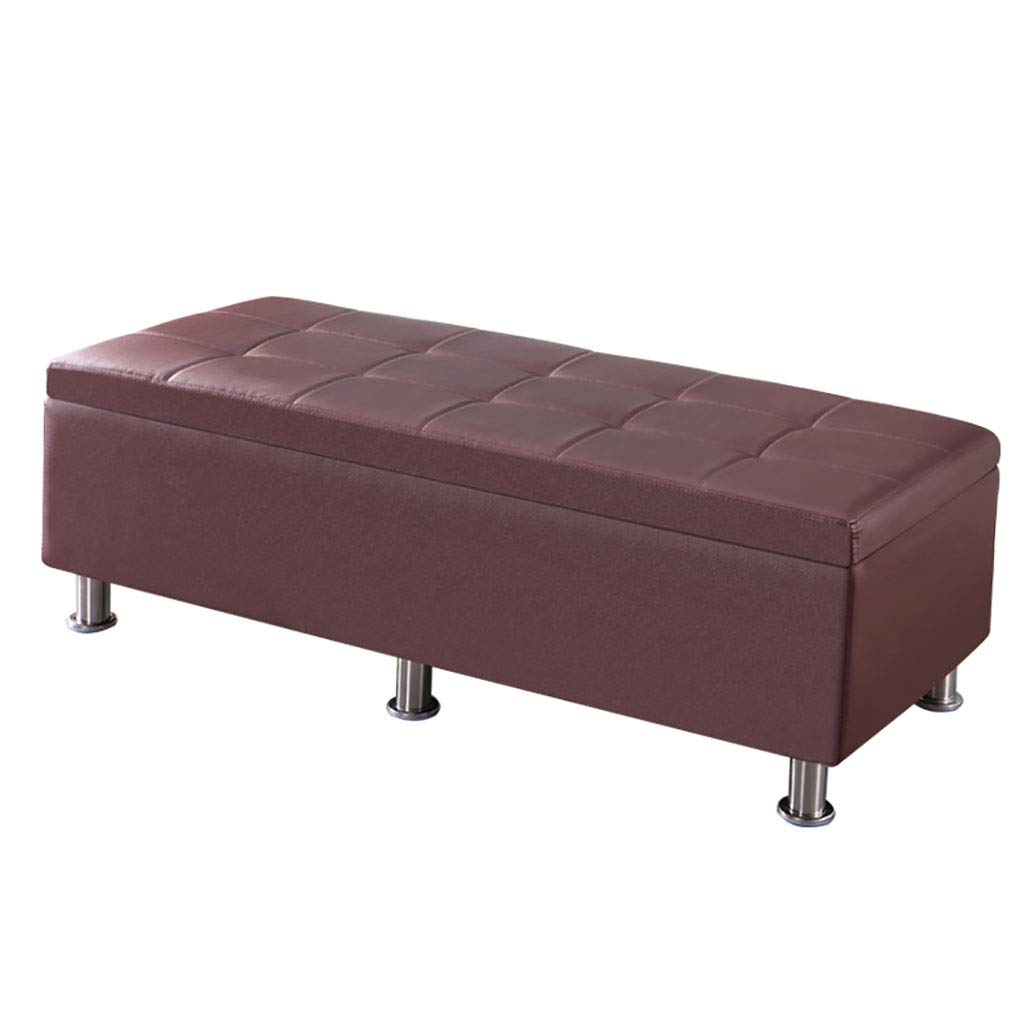 Meuble de rangement haut de gamme et tabouret de dressing orange chic
