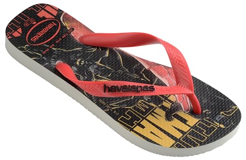 Havaianas Top Herois DC, klapki męskie, Biały Czerwony Chiński Czarny, 43/44 EU