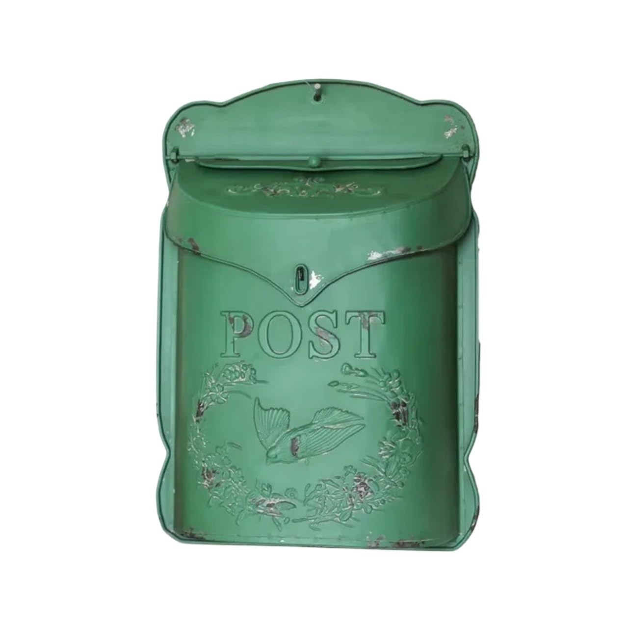 Wall Mounted Letterbox Mailbox Wall Mount Mailboxes for Outside Vintage Post Mail Boxes