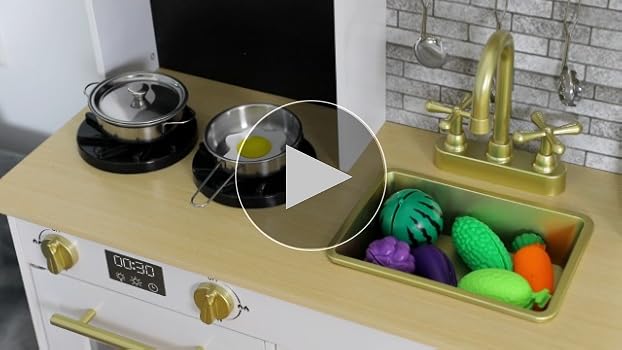 その他 MODERN KITCHEN CHILDREN PLAY HOUSE Deluxe Modern Kitchen | Delta Children