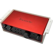 Under Desk Mount compatible with Focusrite Scarlett 2i2 4th Generation, Discreet Table Bracket Audio Interface Holder
