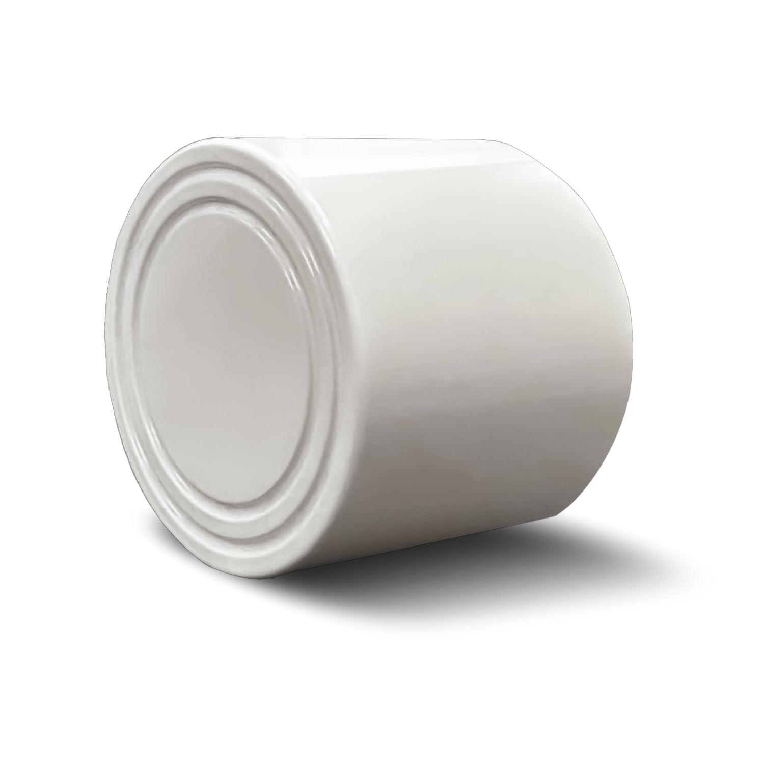 Venwemong3 x white end caps for curtain rods, diameter 25 mm