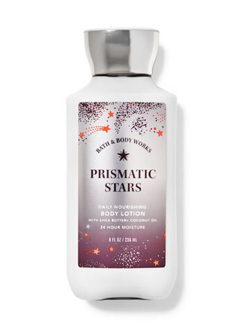 Bath and Body Works Prismatic Stars Super Smooth Body Lotion Sets Gift For Women 8 Oz (Prismatic Stars)