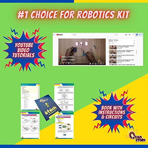 Quad Store STEM based DIY learning activity educational electronics kit