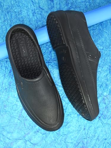 Image of AJANTA Mens Black Formal Shoe