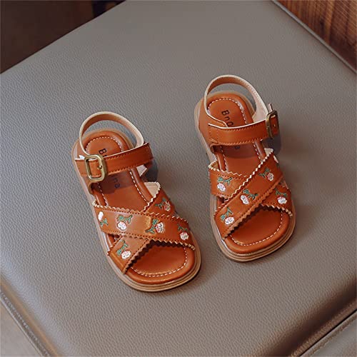 Elegant Cargo Baby Shoes Little Girl's Fit and Flare Leisure Flower Party Princess Shoes Minimalist Comfortable Flat Shoes2