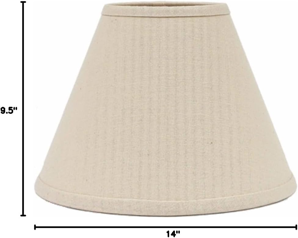 Home Collection by Raghu Osenburg Cream Lampshade, 14"