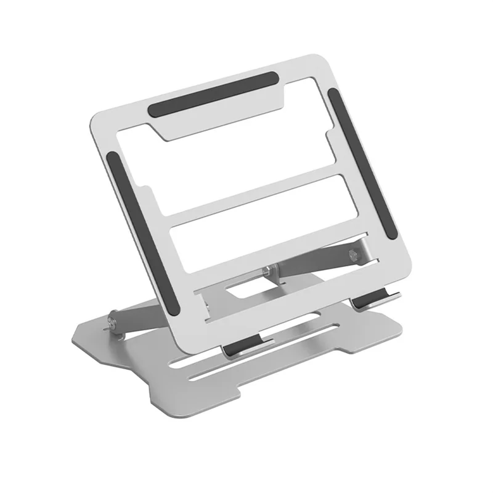 Regulowana podstawka pod laptopa, Uchwyt na laptopa 360 obrotowy aluminiowy uchwyt na laptopa(Black)