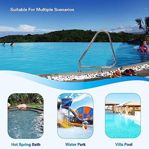 Barandal para piscina de acero inoxidable 304 miniatura 2