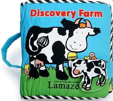 Discovery Farm Soft Cloth Lift-the-flaps Book - Lamaze