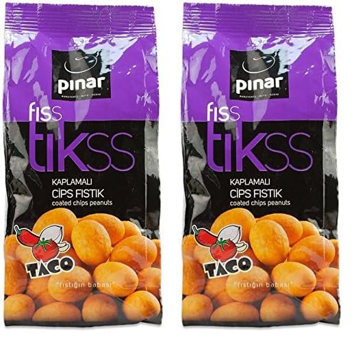 Pınar Cips Fıstık Taco 150 gr (2 paketi)