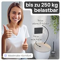 instmaier Alma | Toilettendeckel | Oval | Bahama Beige | Made in Germany – Ansicht 7