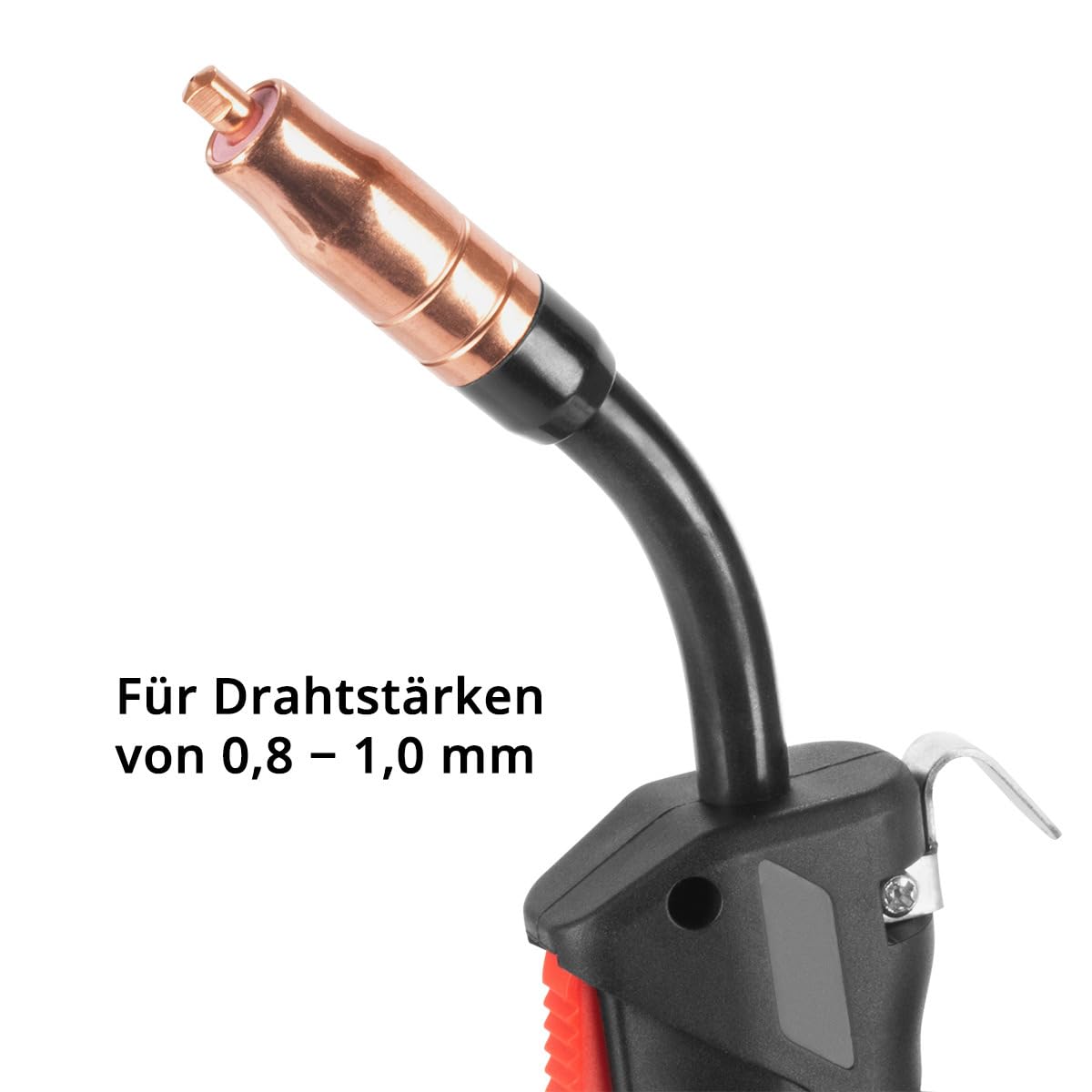 STAHLWERK AK14 | MB14 FLUX Schweißbrenner | Brenner bis 160 A inklusive 2 m Schlauchpaket, Profi-Schweißzubehör für FLUX Schweißgeräte mit 9 mm Dorn-Anschluss