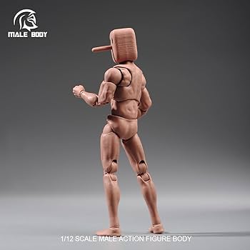 Amazon.com: 1/12 Scale Male Action Figure,6inch Super