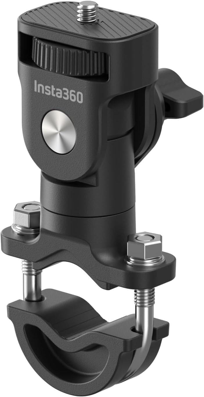 Insta360 Motorrad-U-Bügel-Halterungs-Set, komplette Version, komplettes Montageset X6/X5/X4/X3/X2/X 360 Kameras, kompatibel mit ACE/ACE PRO 2/GO 3/3S/2, DJI OSMO 360/Action 4/3/2 und GoPro 13/12/11