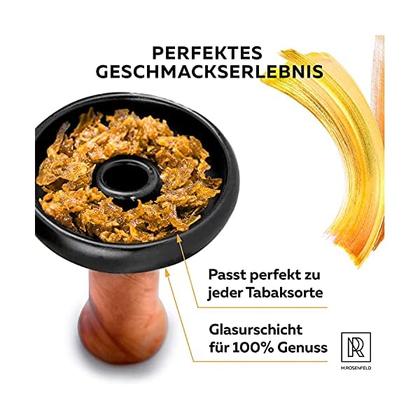 M. ROSENFELD Shisha Kopf Phunnel Made in Europe - Phunnel Kopf das Beste für Idealen Shisha Tabak & Shisha Steine… – Bild 3