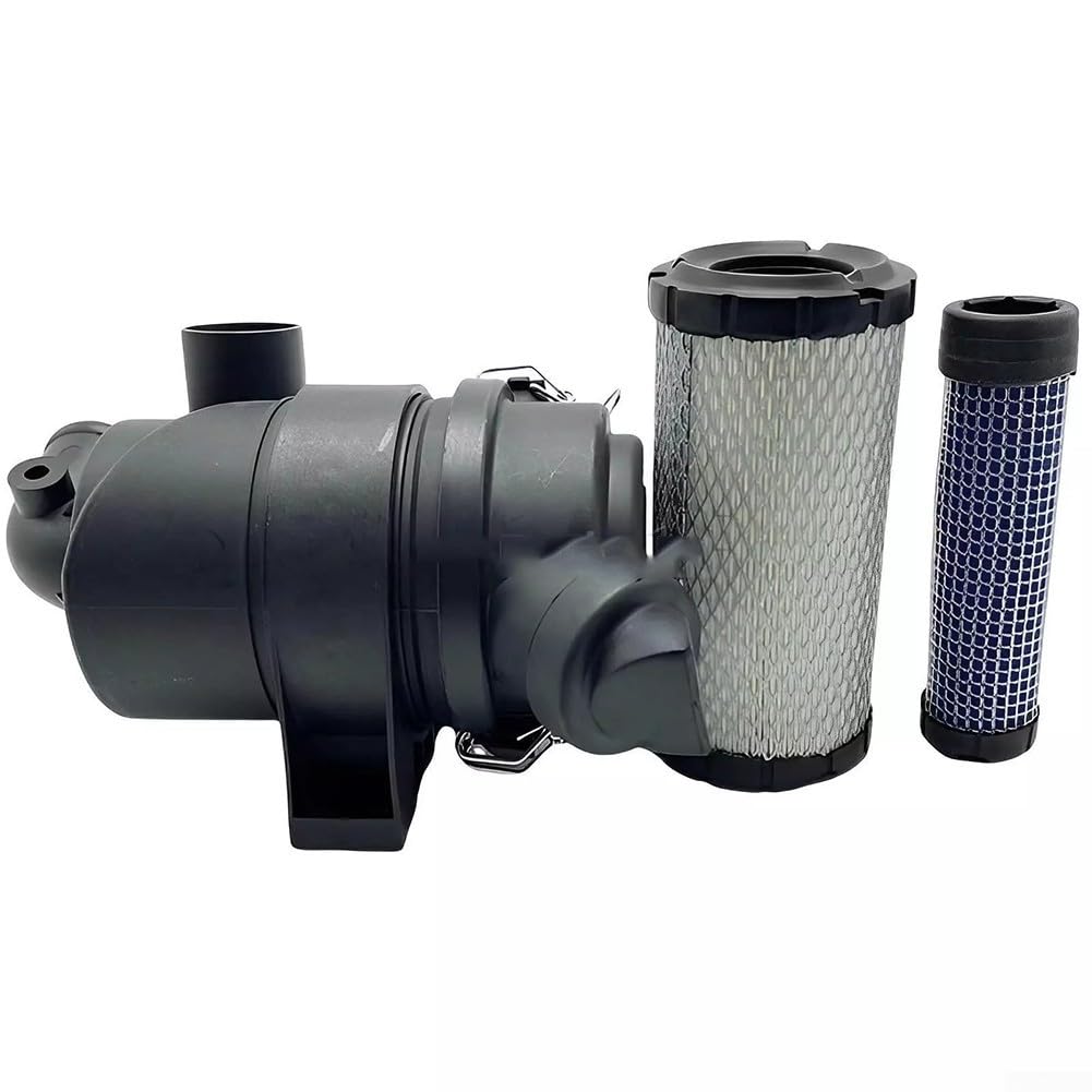 Zilimontt Robuster Motor-Luftfilter G042545 für Bagger mit P535396-Filter, 1 Luftreiniger und 2 Luftfilter, Lichtmaschinen-Luftfilter