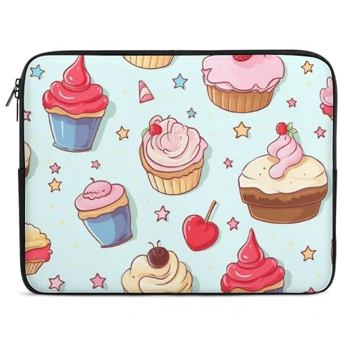 Funda para laptop con diseño de pastel 10 pulgadas miniatura 1