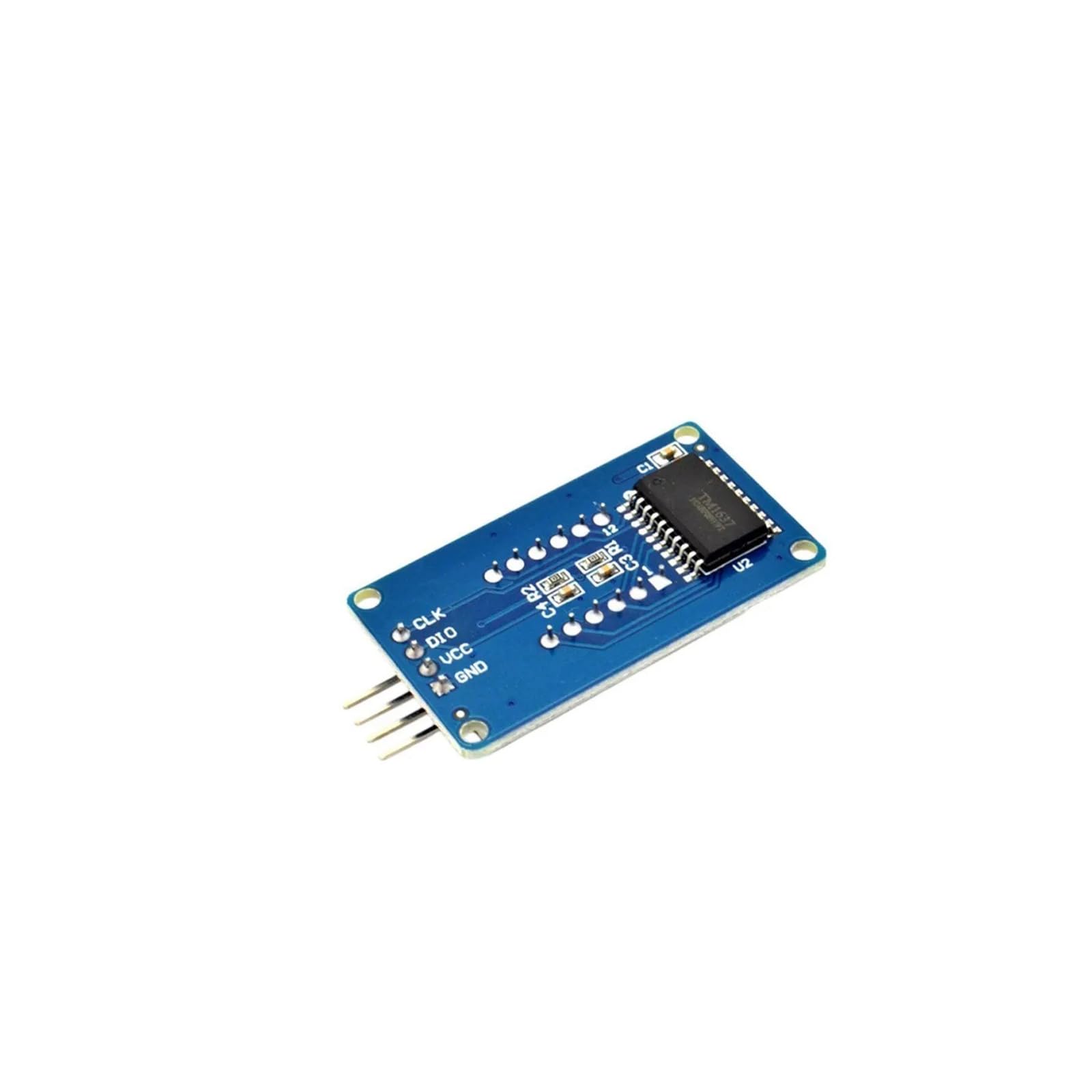 GERUI 10 szt. 0,36 cala 4-cyfrowy moduł LED segmentowy wyświetlacz moduł TM1637 | Red Common für Arduino TM1637 DriveChip Tube Clock Display