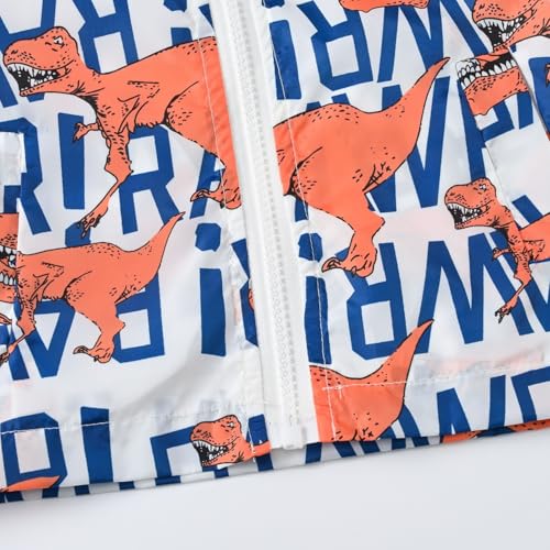 Toddler Girl Fall Clothes Cute Graphic Windbreaker Boys Girls Windproof Hooded Jacket Fashion Light Jacket Kids Rain Coat3