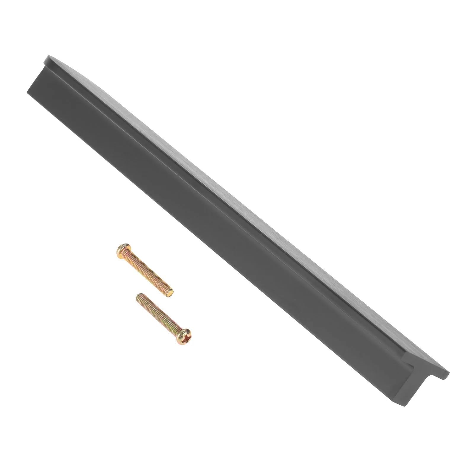 Poignée de porte de placard 128 mm en alliage noir et doré