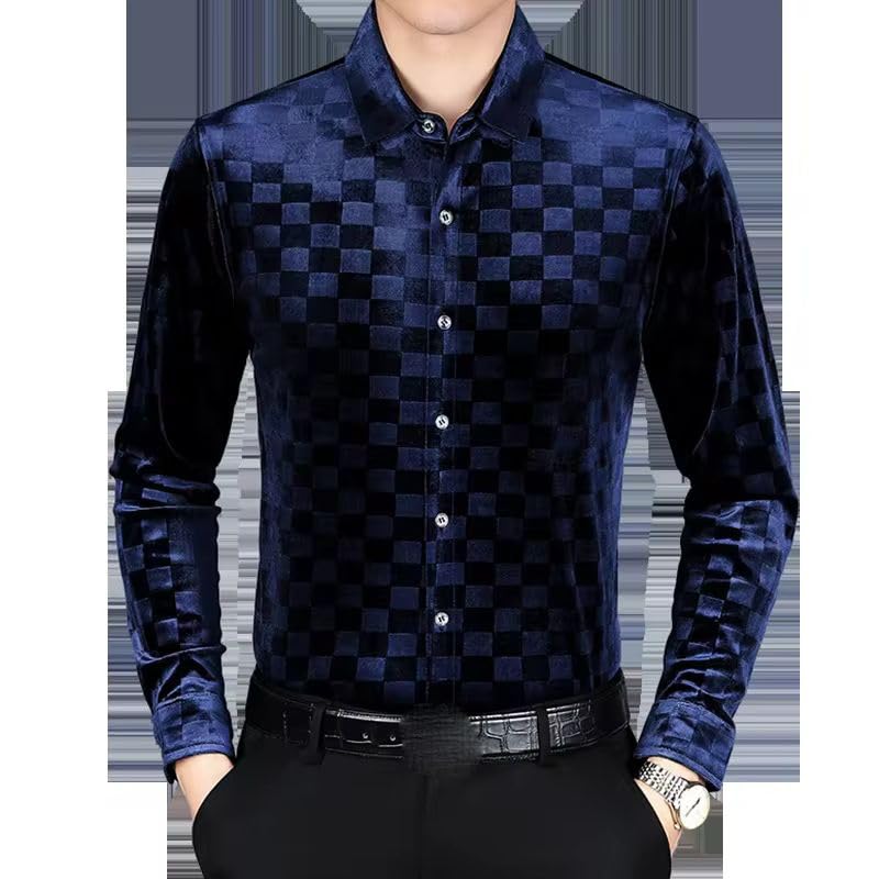 Chemise décontractée pour homme coupe confortable pour affronter le froid - 7