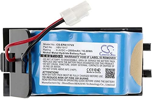 Cameron Sino Battery for Euro Pro AP1172, AP1172N, V1917 PN:Euro Pro XBV1917 2000mAh / 16.80Wh