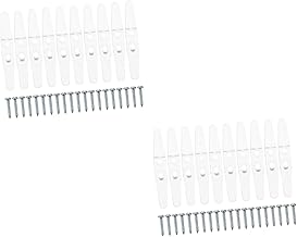 Luxshiny 20 Peças De Peças De Corda De Controle Persianas De Janela Cortinas De Corda Cortinas De Janela Braçadeira De Corda Cega Cortinas Transparentes Cordão Cego Acessórios Fixos Cordão