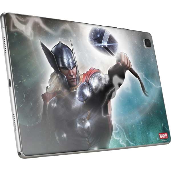 Skinit Decal Tablet Skin Compatible with Galaxy Tab A7 (2021) - Officially Licensed Marvel Thor Mighty Thor Design