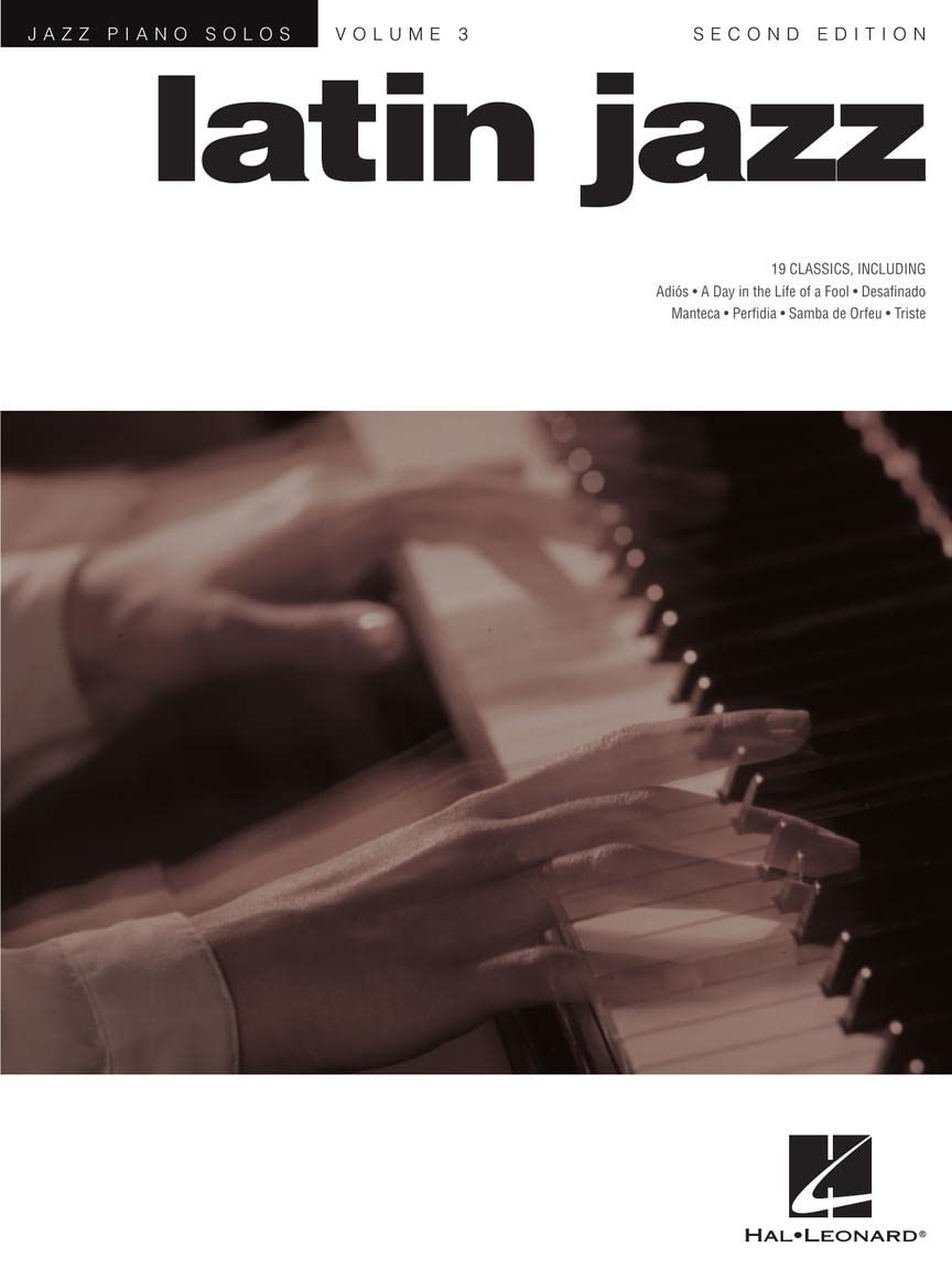Latin jazz - jazz piano solos series - volume 3