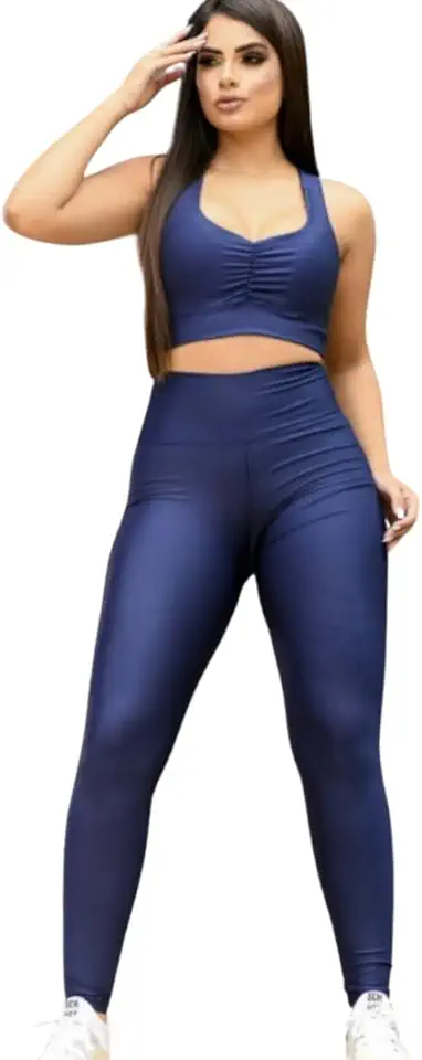 Calça Legging Feminina Power Suplex Grossa Zero Transparebcia Leg Feminina Grossa Não Marca Corpo