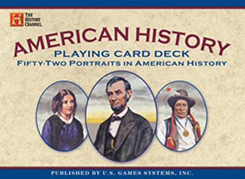 American History Playing Card Deck: Fifty-two Portraits in American History (History Channel)