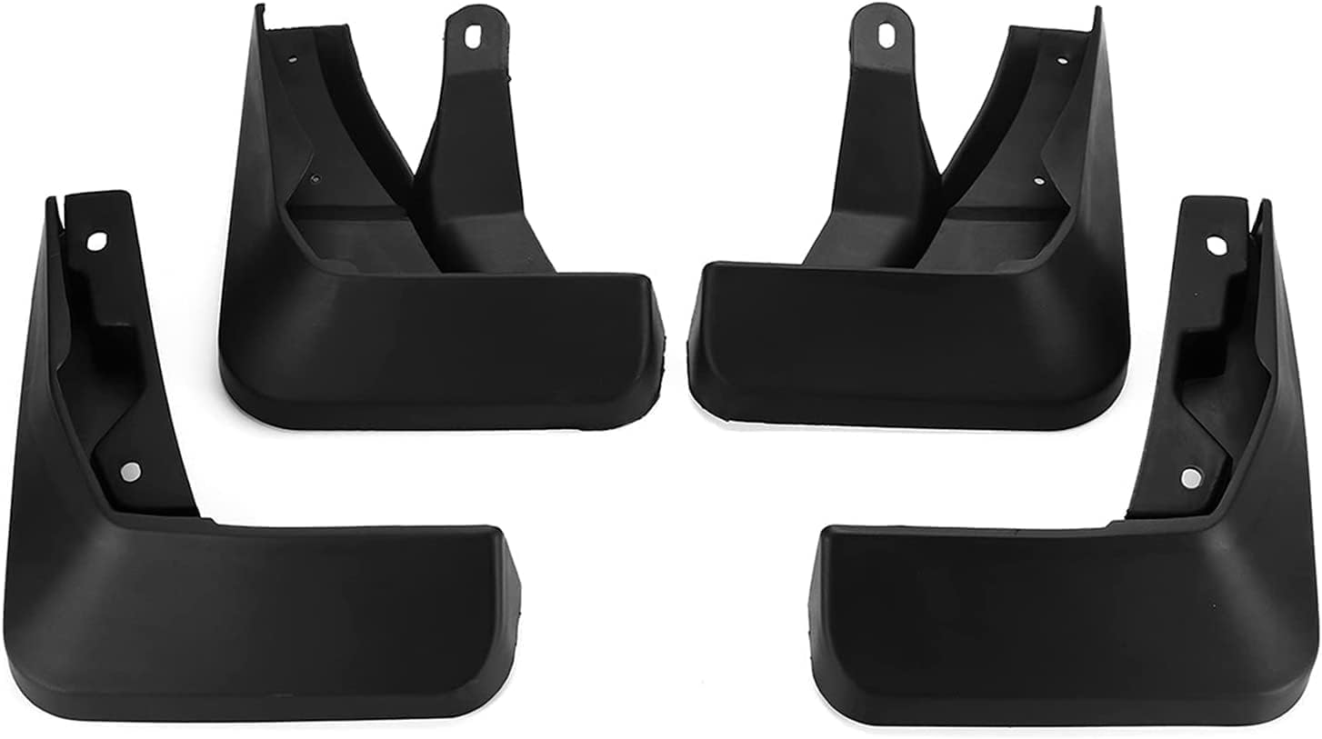 NYSLDSCO 4Pcs Premium Mud Flaps for Audi A6 (C7) Modèle De Lifting 2015 2016 2017 2018 Front and Rear Splash Guards Durable Mudguards Protection Against Road Debris