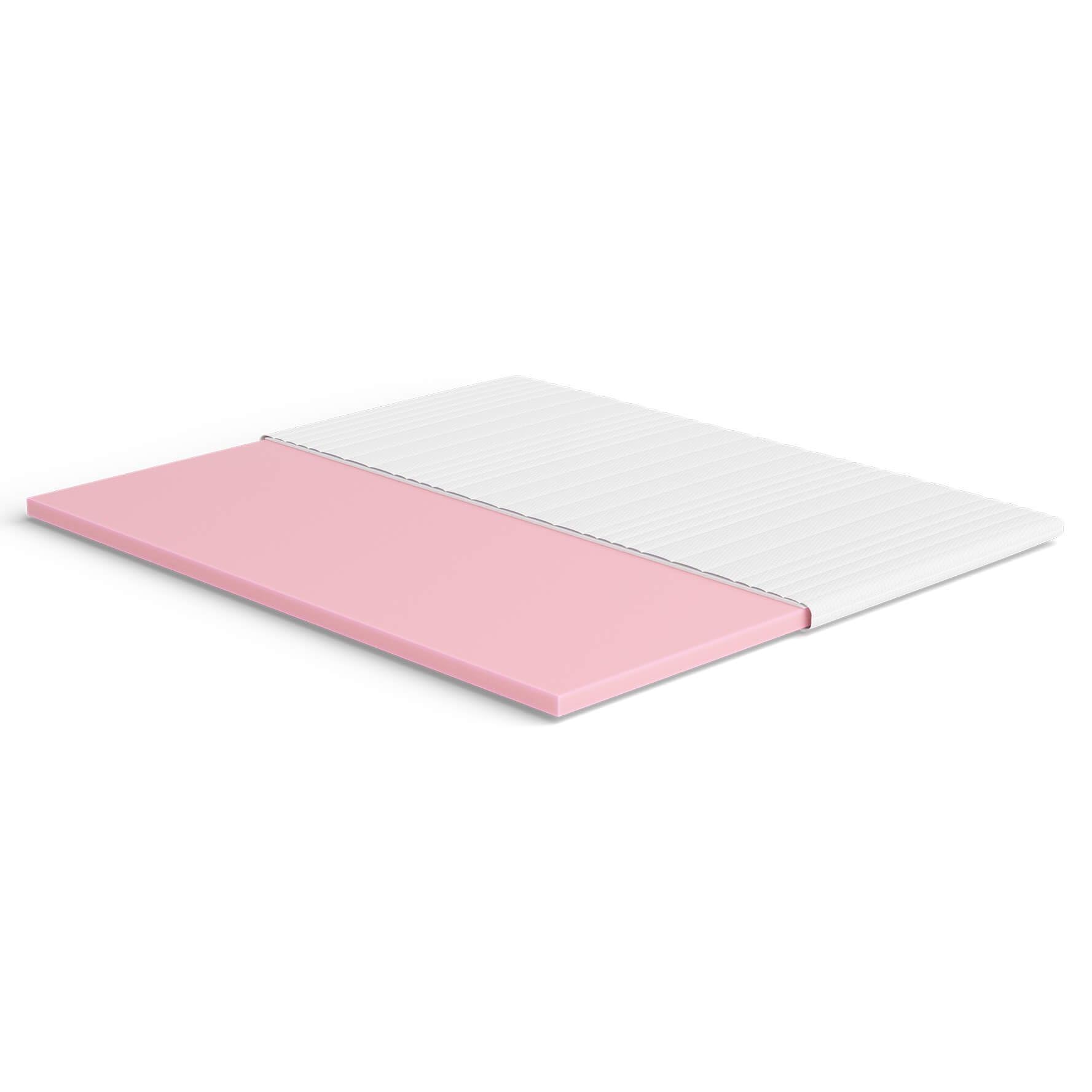 Kaltschaum Topper 180x200 cm – mittelfest & atmungsaktiv – RG 45 – Oeko-TEX® Standard 100 – waschbarer Jersey-Bezug – für Boxspringbett, Matratze & Schlafsofa - Made in Germany