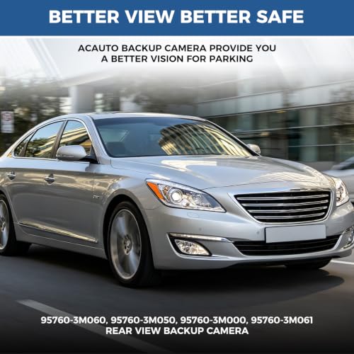 Image of Rearview Backup Camera OE: 95760-3M060 Fit for Hyundai Genesis 2009-2011 | OE: 95760-3M050 95760-3M000 95760-3M061