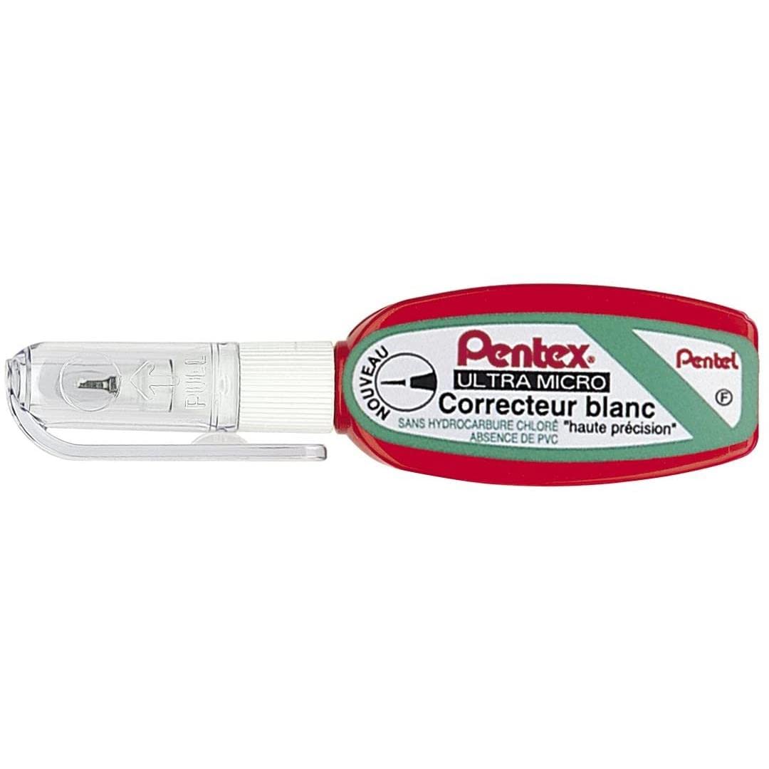 Pentel Pentex Pocket ZL103-WF Juego de 6 correctores líquidos 4.2 ml blanco