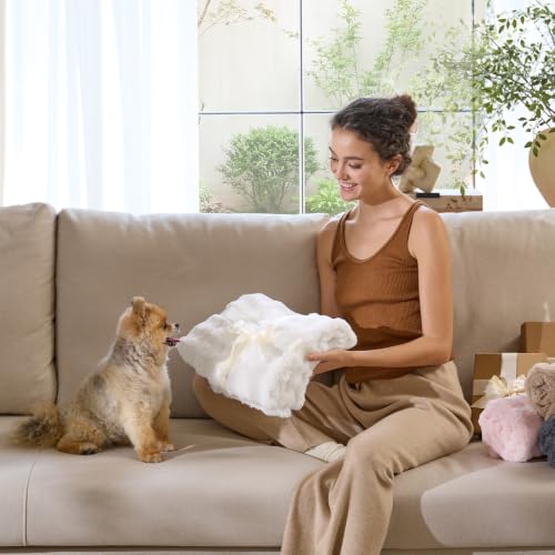 Bedsure Premium Bubble Dog Blanket for Small Dogs Puppy Cats 3 Pack 23×16" - image 8