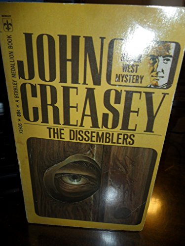 The Dissemblers; a Roger West Mystery B006147SF4 Book Cover