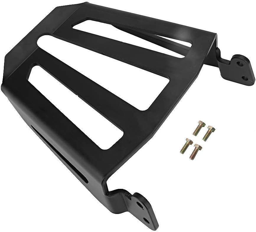 Aramox Iron Motorcycle Rear Luggage Rack, Black, compatible with YAMAHA XVS950 2017, Bolt