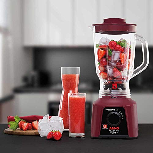 Liquidificador Power Mix Limpa Fácil Lq32 Arno Power Mix Limpa Fácil Vinho 220v