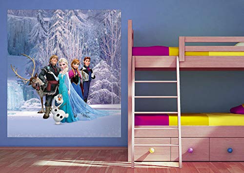 AG Design De Frozen X de Pared de Tela 180 x 202 cm (70,8 x 200,66 cm)