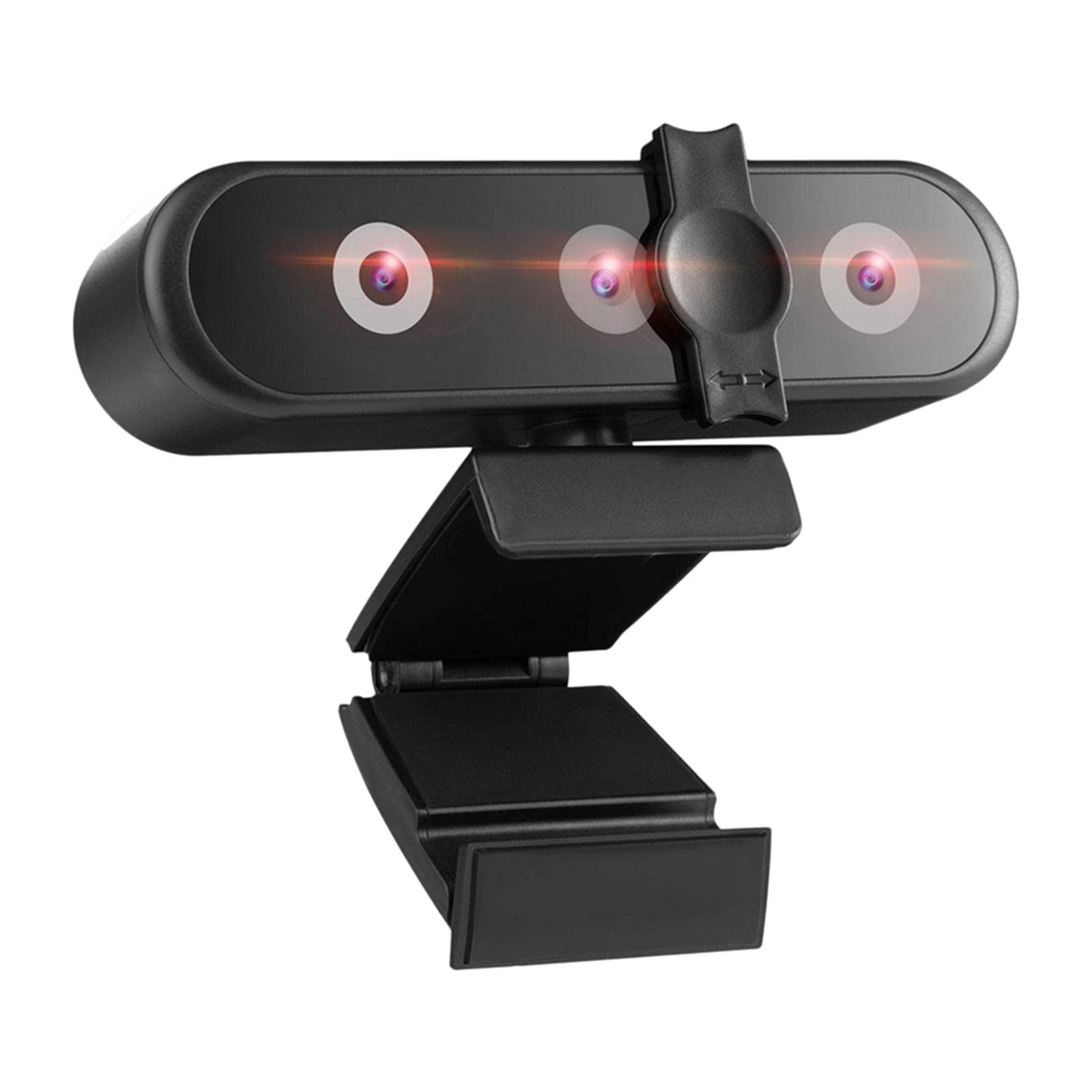 Loom Tree Webcam with 2 Mic 2K HD Webcam Streaming Computer Web Camera Binocular Eyes Laptop & Desktop Accessories | Webcams-image-4