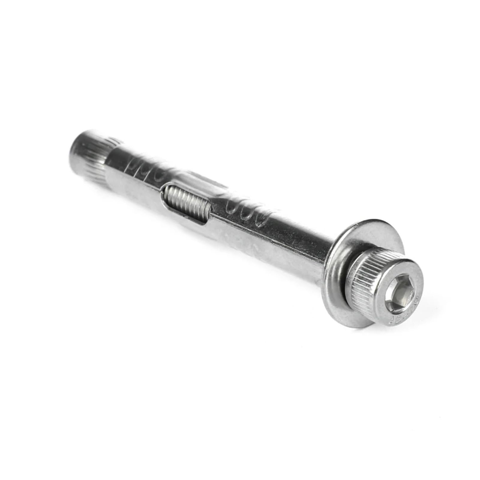 pernos de anclaje, Tornillos de expansión hexagonales con perno interno integrado acero inoxidable 304 A2, M6, M8, M10, M12, 1-3 unidades(M6x70mm 3pcs)