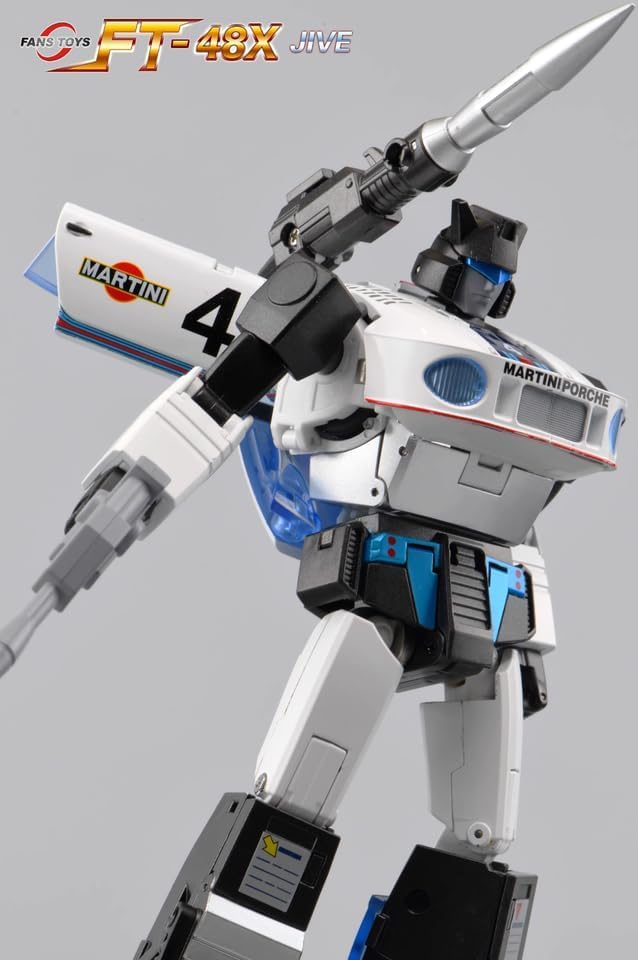 Fanstoys FT-48X JIVE 変形ロボット 完成品 Rare! New FansToys FT-48X Jive Jazz Toy Color Version Action