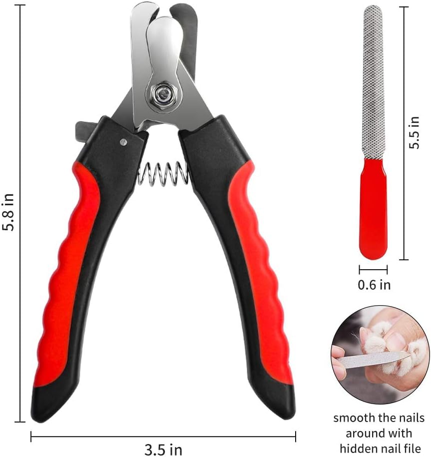 Image of 4‑in‑1 Pet Grooming Set - Self‑Cleaning Slicker Deshedding Brush + Silicone Bath & Massage Tool + Adjustable Rubber Bath Scrubber + Ergonomic Nail Clippers - for Dogs & Cats