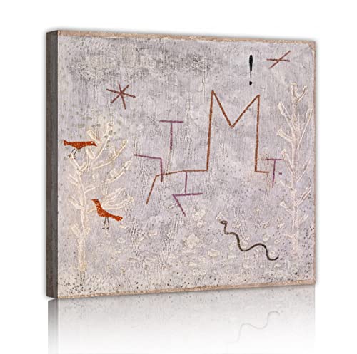 Art déco dessin animé géométrique inspiré par Paul Klee pour sublimer vos murs