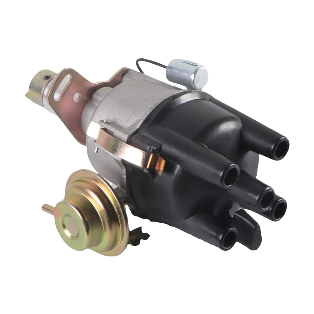 Ignition Distributor, Compatible with Nissan H20 Engine Forklift Truck, 22100-K7201, Industrial Construction Heavy Equipment Replacement Part