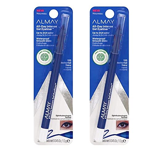 Pack 2 Delineadores Gel Intenso Almay Nocturnal Navy miniatura 2