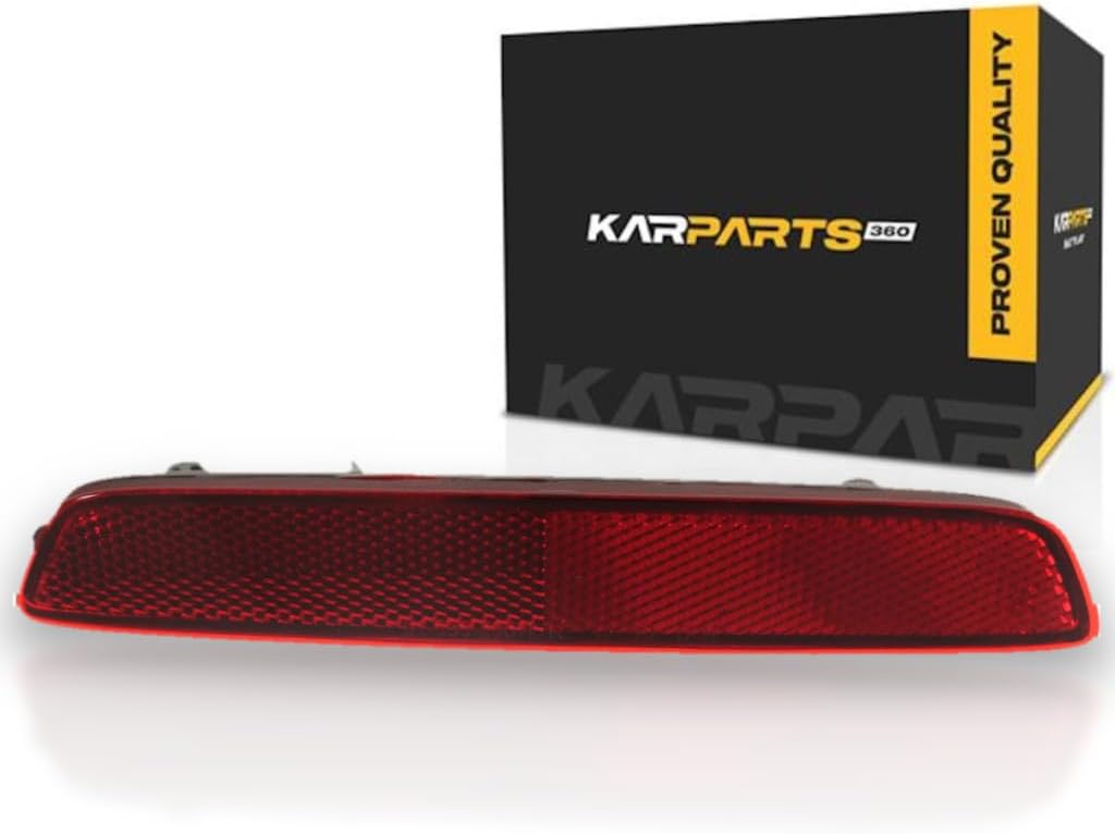 CarLights360 For GMC Terrain Rear Bumper Reflector 2010 11 12 13 14 2015 Driver Side CAPA Certified GM1184109 | 22950587