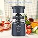 SUPCOOKI Electric Citrus Juicer Hands Free, Automatic Juicer Machine with Cleaning Brush, Orange Lime Grapefruit Juicer Squeezer, One Touch Operation, Easy to Clean Juice Maker(Dark Blue)